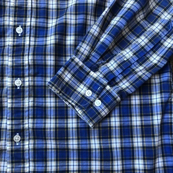 Men’s Uniqlo Casual Plaid Button Down Shirt - Picture 5 of 5